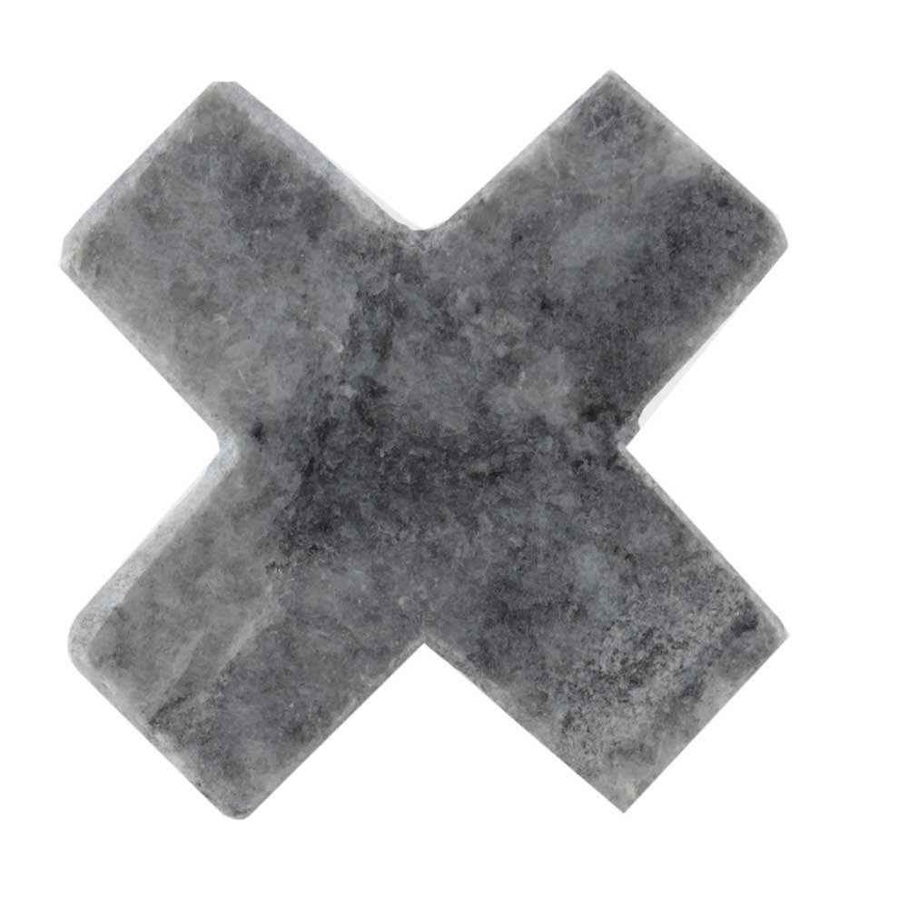Stone Cross Drawer Knob